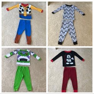 Disney/Pixar 2T pajama bundle